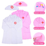 Doutor Pretend Play Puzzle Para Crianças, Brinquedo Interativo Educação Infantil, Roupas de Enfermeira, Presentes de Aniversário Para Crianças, Puzzle Pretend Play, TMZ