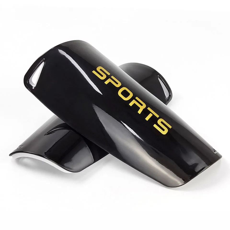 Loogdeel 1 par de espinilleras de fútbol, ​​protector de piernas para niños y hombres, accesorio deportivo