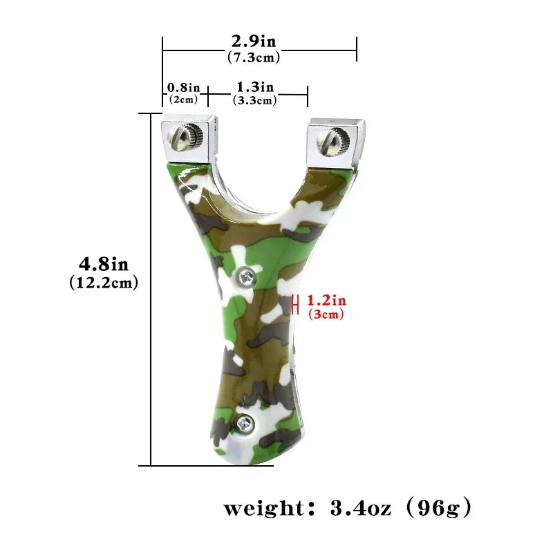 Wild Hunting Precision Shooting Sling Portable Slingshot Four-color Exquisite Slingshot Outdoor Shooting Toy New Fast Press