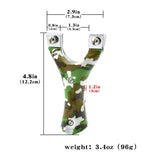 Wild Hunting Precision Shooting Sling Portable Slingshot Four-color Exquisite Slingshot Outdoor Shooting Toy New Fast Press