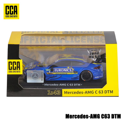 CCA 1:43 BMW Gulf Oil Station Shell Station McLaren Lamborghini Series Racing Alloy Car Model Toy Car Casting Pullback Function