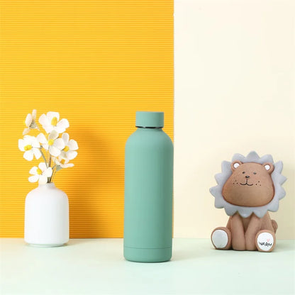 Custom Logo Thermos Large Vacuum Flask Stainless Steel Portable Thermos Bottle Outdoor Sports Water Bottle Travel Mug 500/750ml