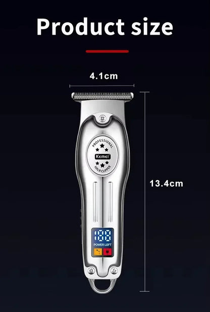 Kemei KM-678 KM-2024 KM-2628 Professional Electric Hair Clippers Beard Clipper Rechargeable Men's Shaver Hair Trimmer Kit