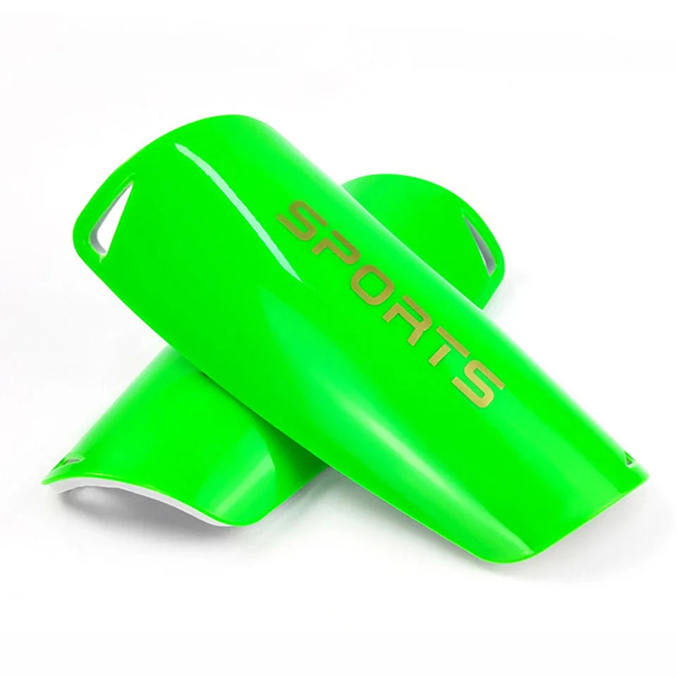 Loogdeel 1 par de espinilleras de fútbol, ​​protector de piernas para niños y hombres, accesorio deportivo