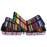 72/120/180/260 Color Lead Pencil Set - Vibrant Watercolor-Style Pencils, Erasable, Perfect for Artists & Beginners, Art Supplies