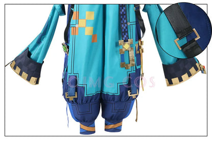 Genshin Impact Kinich Cosplay Costume Adult Carnival Uniform  Anime Halloween Party Costumes Masquerade Women Game