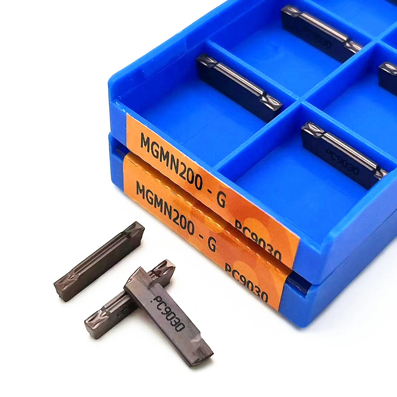 MGMN200 G NC3020 PC9030 NC3030 Herramientas de torneado Inserto de carburo para ranurado de 2 mm para metal MGMN 150 Insertos de ranurado para torno Prating