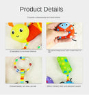 Baby Toys for 0 3 6 12 Months Rainbow Activity Plush Animal Stroller Hanging Toy for Baby Car Seat Crib Travel Sensory Baby Toys
