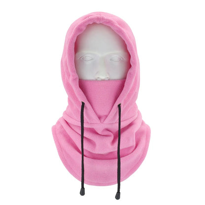 Gorros de senderismo de invierno a prueba de viento para hombre, cálidos pasamontañas térmicos de forro polar, gorros para esquiar, bicicleta, motocicleta, calentador de cuello, casco.