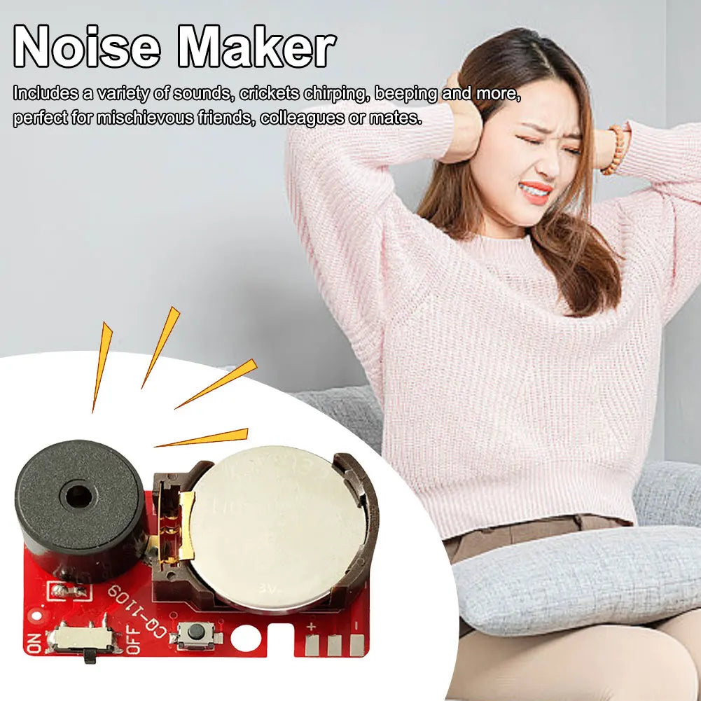 Prank Esconder Buzzer irritante, Office Noisemakers Brinquedo, Irritante Noise Maker, Mini Bip Dispositivo engraçado, Home Party Props, 6-1Pcs