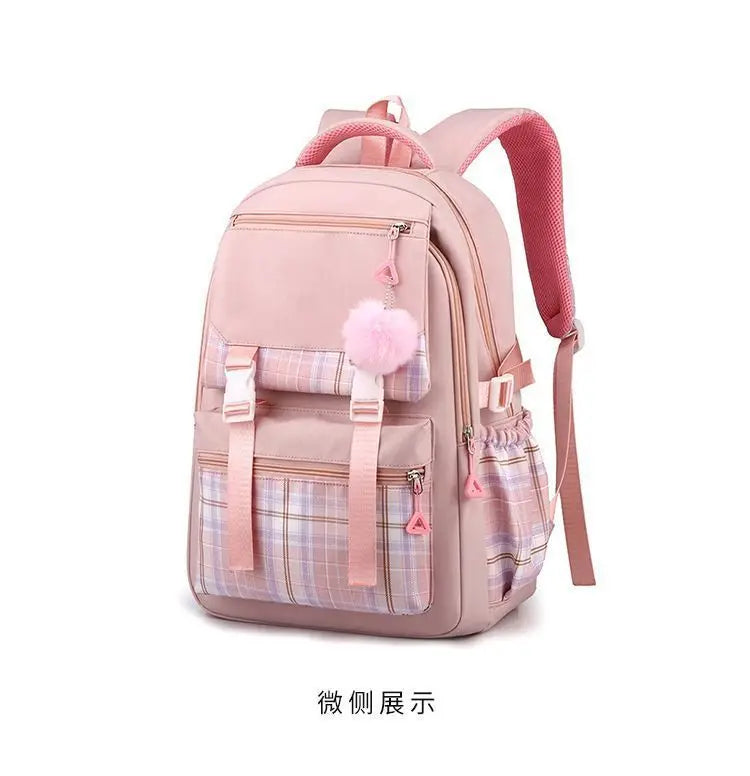 Mochila de la película Barbie para niñas, niños, estudiantes, adolescentes, niños, mochilas escolares informales, regalo de cumpleaños para niños