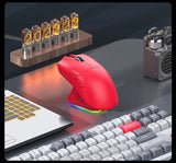 Attack Shark X11 Wireless Mouse Paw3311 22000DPI Buletooth Three Mode Rgb Charging Dock Lightweight Game E-Sports Mouse Laptop