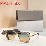 Original Factory DT DTS121 MACH SIX With Brand Box Leisure Retro LIMITED EDITION Driving Anti-Glare Popular Men Women Sunglasses