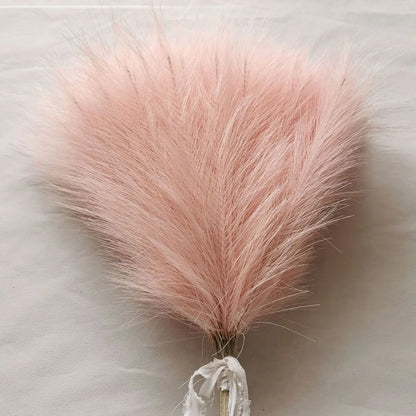 5/10Pcs Pampas Grass Reed Artificial Plant Hot Sale Home Outdoor Garden Wedding Bridal Bouquet DIY Festival Scrapbook Decoration