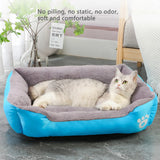 5 Sizes Large Dog Kennel Comfortable Cat Sofa Bed for Small Dog Nest Warm Pet Cat Sleeping Bed Winter Soft House Accessories