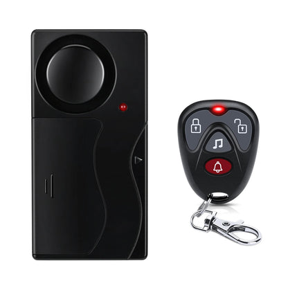 Extractme 108dB Anti-Theft Alarm Wireless Vibration Alarm with Remote Control Door and Window Alarm Car Alarm Security System