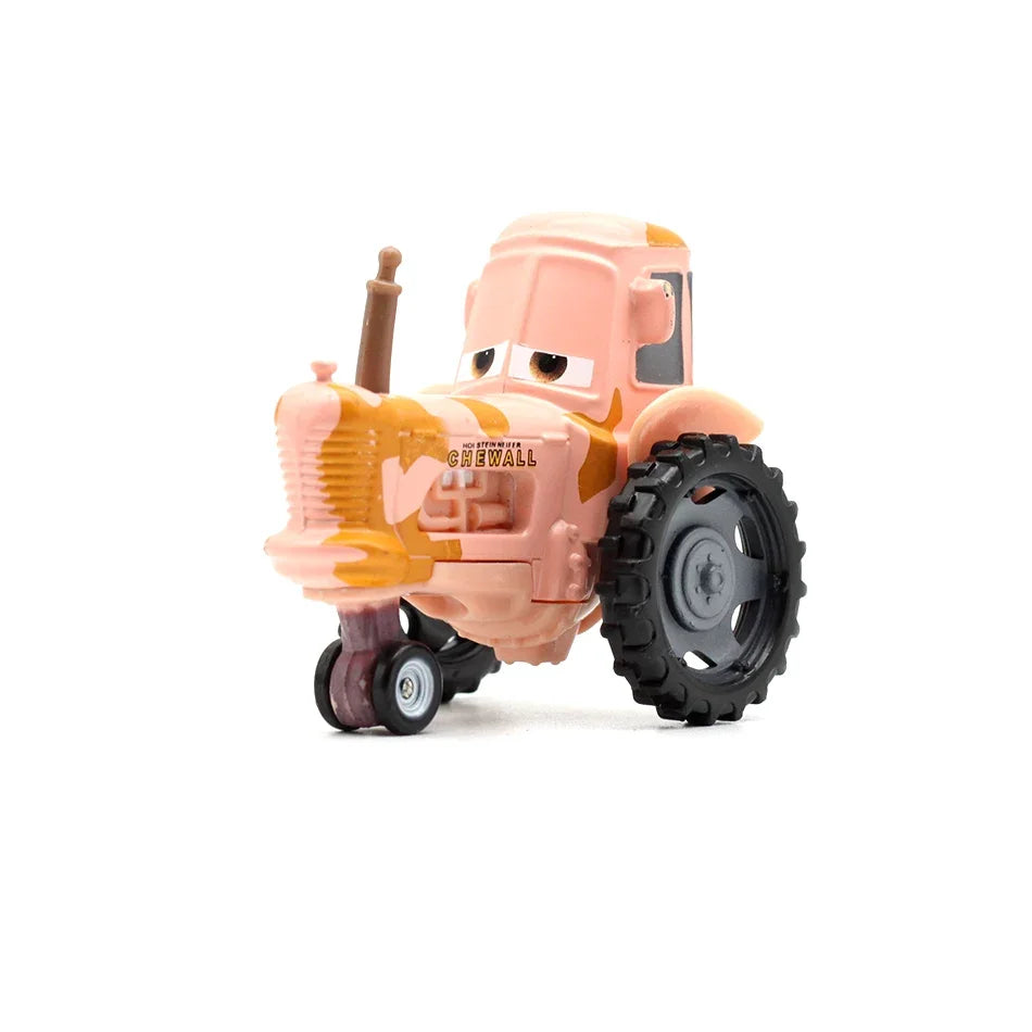 Disney Pixar Cars Toy | Metal Diecast Car Toy Lightning McQueen Frank Fritter The King | Kids Birthday Holiday Toy Car Gifts