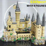 New Magic Hogwarts Castle Micro Building  Blocks Street View Architecture Creative MOC Model Kit  Kids Christmas Birthday Gifts