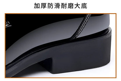 Luxury Mens Leather Shoes Retro Carved Lace-up Brogue Oxford Wedding Men Dress Shoes Male Formal Business Gentleman Office Shoes