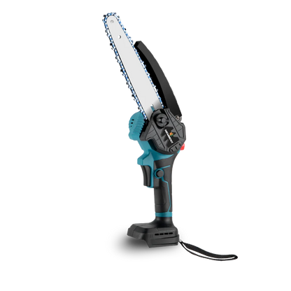 8 Inch Brushless Electric Saw Cordless Oiler Handheld Garden Wood Cutting Logging Chainsaw Power Tool for Makita 18V Battery
