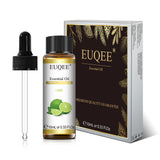 EUQEE 10ml Pure Natural Essential Oil Blue Tansy Cardamom Lime Palo Santo Honeysuckle Eucalyptus Patchouli Citronella Aroma Oil