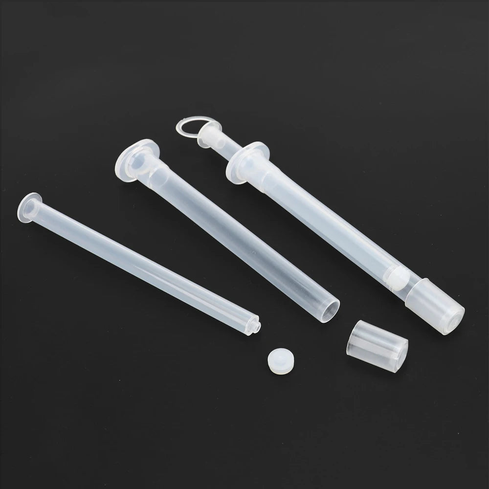 5Pcs Transparent Vagina Detox Suppositories Applicator Pusher Disposable Medical PP Capsule Applicators Available for Pills
