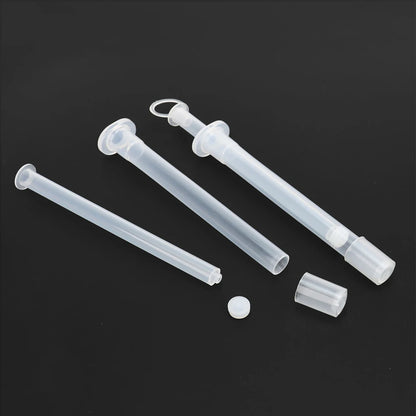 5Pcs Transparent Vagina Detox Suppositories Applicator Pusher Disposable Medical PP Capsule Applicators Available for Pills