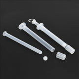 5Pcs Transparent Vagina Detox Suppositories Applicator Pusher Disposable Medical PP Capsule Applicators Available for Pills