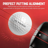 1/3/5/10pc Golf Practice Ball, High-Quality 3 Layer Ball for Competition Sports, 42.6mm Professional High Elastic Rubber Golf Ball