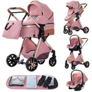 Baby stroller 3 in1,four wheel stroller,2 in 1 baby car,Lightweight strollers,Mutifunction Strollers,baby carriage,Poussette