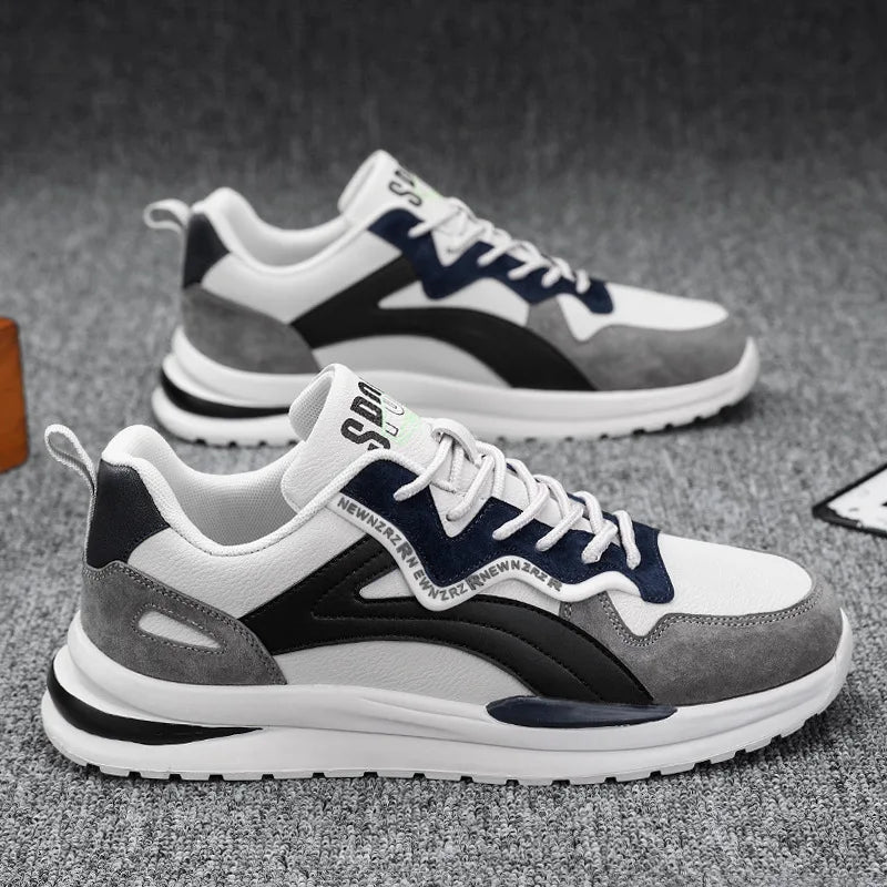 Oulylan Lightweight Running Shoes For Men 2024 Designer Mesh Casual Sneakers Lace-Up Male Outdoor Sports Tennis Shoe