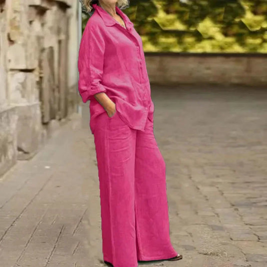 Conjunto de ropa de mujer a la moda, camisa informal de estilo urbano, disponible en 12 colores, el más vendido en Amazon, novedad de 2024