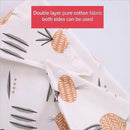 5pcs Baby Bibs Waterproof Pure Cotton Bilayer Saliva Towel Triangle Scarf Newborn Boys Girls Absorbent Cloth Bib Saliva Scarf