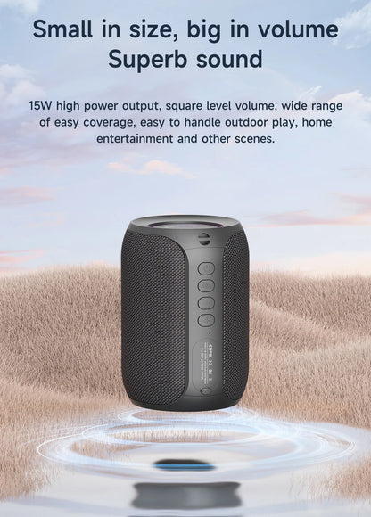 Potente altavoz Bluetooth Zealot-S32PRO, inalámbrico con graves, luz LED, para exteriores, subwoofer, resistente al agua.