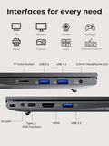 ACEMAGIC Laptop 15.6-inch FHD Laptop AMD Ryzen 5 7430U 16GB RAM 512GB SSD Windows 11 Pro Notebook 180° Flip Computer Wifi6 BT5.2