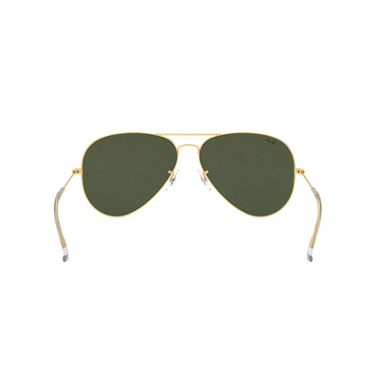 Rayban original 3026 Aviator Glass Lenses 62mm Sunglasses Unisex Oval Classic Metal Thin Frame in box