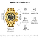 YaLaLuSi Men's Quartz Watch Dominant Design Multi Functional Practical Style Elegant Timepiece for Gentlemen