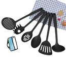 Kitchen 6pcs Cooking Utensil Set for Nonstick Cookware Kitchen Utensil Set with Plastic Handles