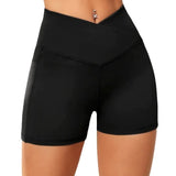Peach High-waisted Butt-lifting Three-Point Shorts for Women for Tight Yoga, Fitness, Running, Dance, and Sports