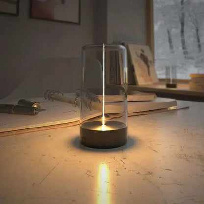 Fio quantum portátil luz magnética ambiente tipo-c carregamento, função de proteção para os olhos, quarto, estudo, camping, presente de natal