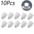 1-10PCS Mini USB Night Light Warm White Eye Protection Book Reading Light USB Plug Computer Mobile Power Charging LED Night Lamp