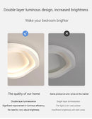 Modern Bedroom Ceiling Light Home Decor Simple Master Bedroom Lamps Nordic Circular Cream Style Living Room LED Lighting Fixture
