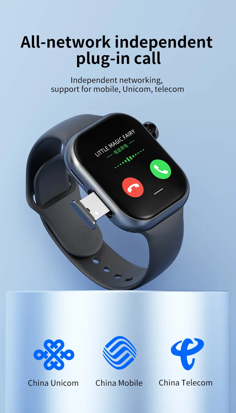 S10 Smart Watch 4G Android 9.0 2.2 inch Amoled Smartwatch With Sim Card 180° Rotating Camera GPS WIFI Google Play 128GB Storage