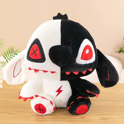 MINISO Night Ghost Stitch Plush Toy Cute Anime Stitch Plush Toys Soft Cartoon Stuffed Companion Children's Birthday Gift