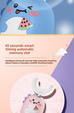 Children U-shaped Electric Toothbrush 360 Degrees Smart Cartoon Kids Silicone Toothbrush Automatic Rechargeable Sonic Toothbrush