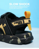 Kids Boys Trendy Camouflage Platform Strap Sandals Lightweight Soft Sole Non-slip Girls Children For Summer Outdoor Beach Shoe