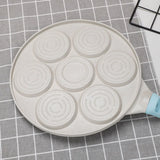 7/4 Cup Smiley Face Pancake Pan 100% Non-stick Griddle Pancake Maker Pancake Crepe Frying Pan Griddle Mini Pancakes Maker