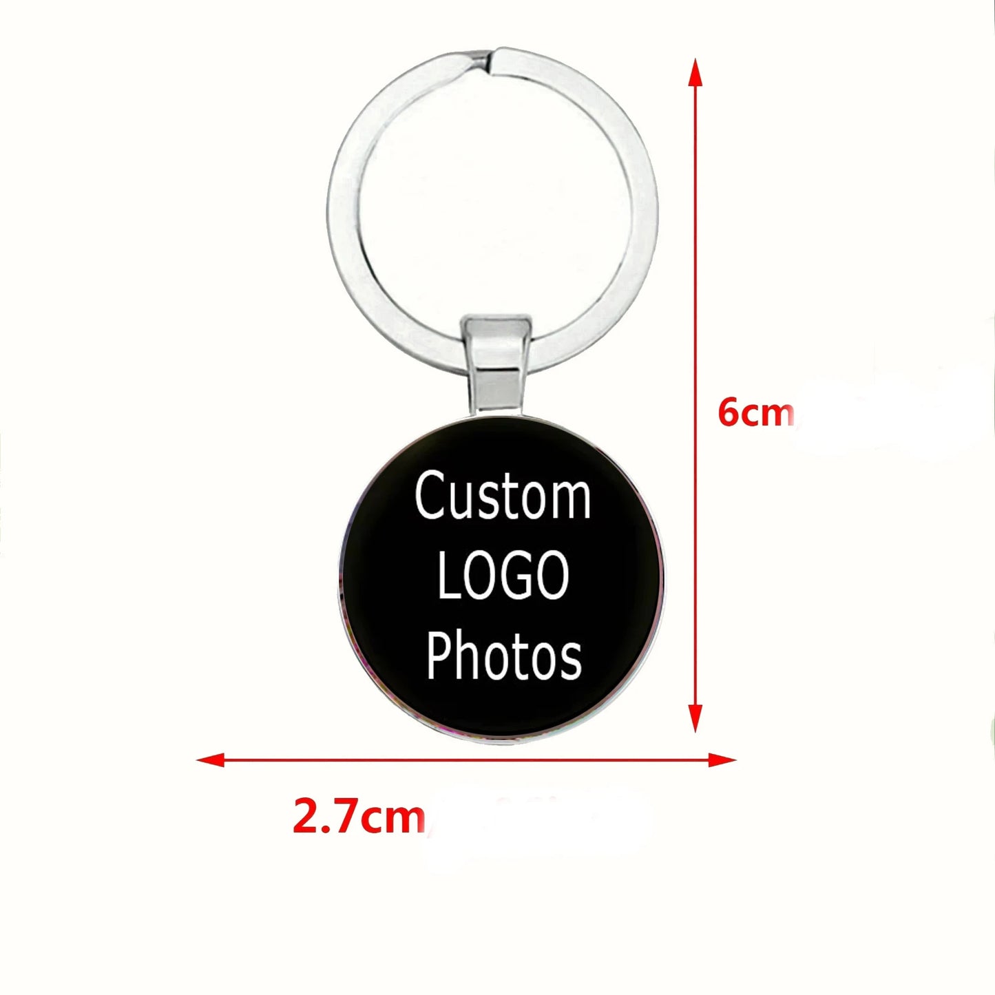 Pet Cat Key Chain Customized Promotional Gift For Customers From Pet Shop Owner Customized Cat Photos