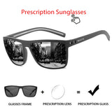 ZENOTTIC Polarized Sunglasses for Men Shades Lightweight TR90 Frame UV400 Protection Square Outdoor Travel Driving Sun Glasses