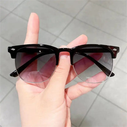 Nuevas gafas de sol para niños, modernas, coloridas, reflectantes, para niños y niñas, con protección UV400, para ciclismo al aire libre, de alta definición.